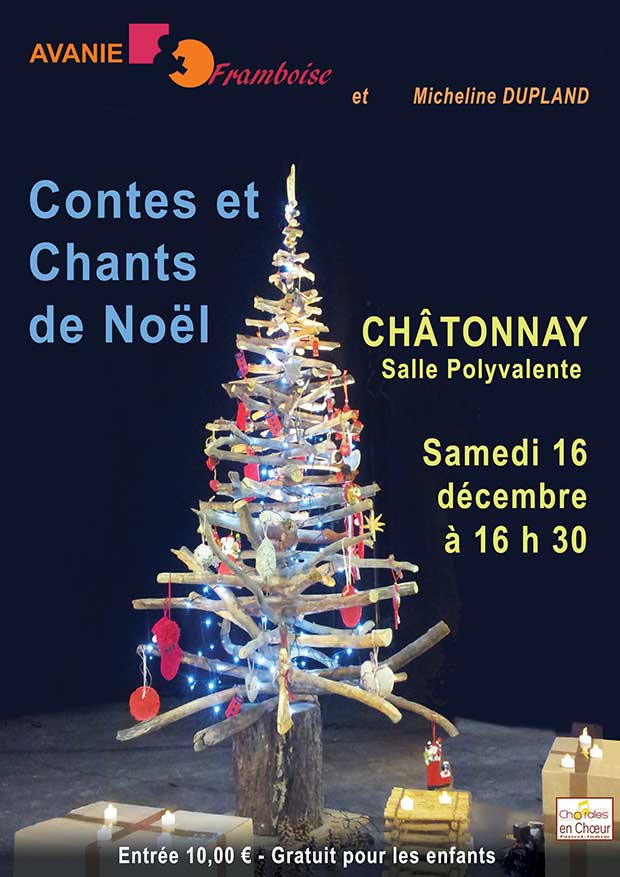 Affiche concert Chants de Noël