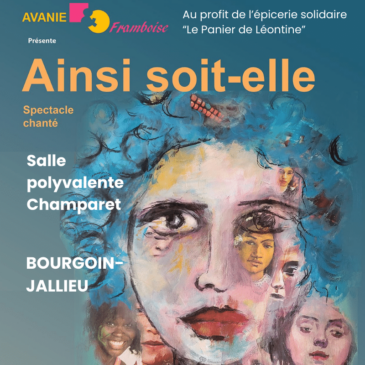 Concert « Ainsi soit-elle » au profit de l’Épicerie Solidaire Le Panier de Léontine